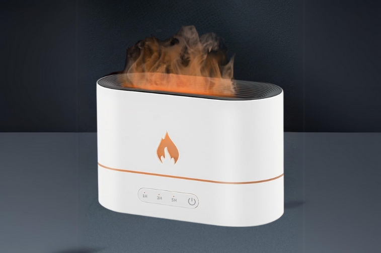 Flame Aroma Diffuser - Zwart